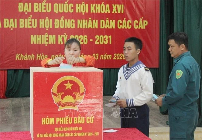 Bầu cử Quốc hội và HĐND: Bầu cử sớm ở đặc khu Trường Sa Bầu cử Quốc hội và HĐND: Bầu cử sớm ở đặc khu Trường Sa