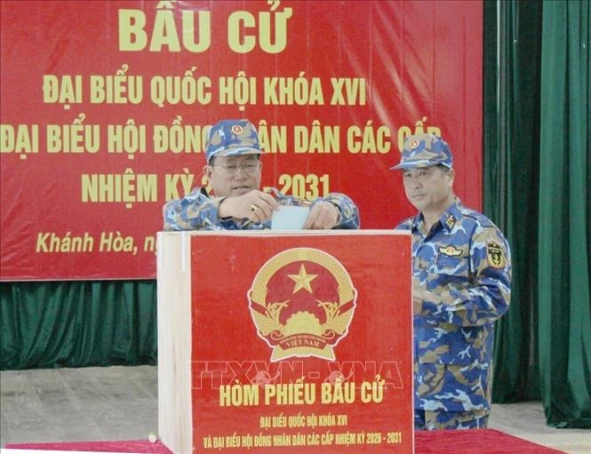 Bầu cử Quốc hội và HĐND: Bầu cử sớm ở đặc khu Trường Sa Bầu cử Quốc hội và HĐND: Bầu cử sớm ở đặc khu Trường Sa