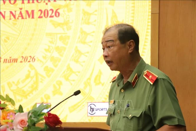 Bế mạc Chung kết Hội thao quân sự, võ thuật và thể thao Công an nhân dân 2026 Bế mạc Chung kết Hội thao quân sự, võ thuật và thể thao Công an nhân dân 2026