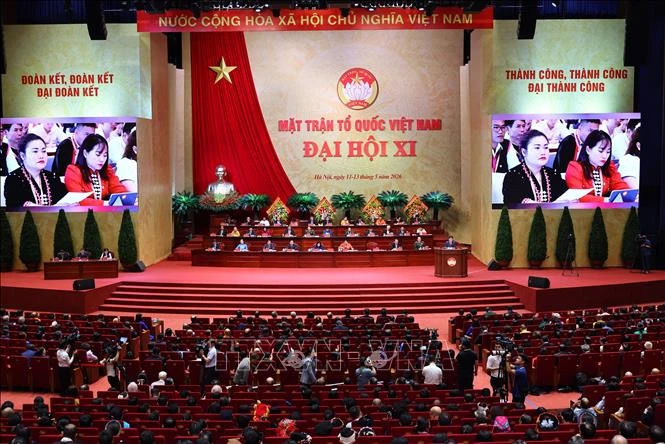 Bế mạc Đại hội đại biểu Mặt trận Tổ quốc Việt Nam lần thứ XI Bế mạc Đại hội đại biểu Mặt trận Tổ quốc Việt Nam lần thứ XI