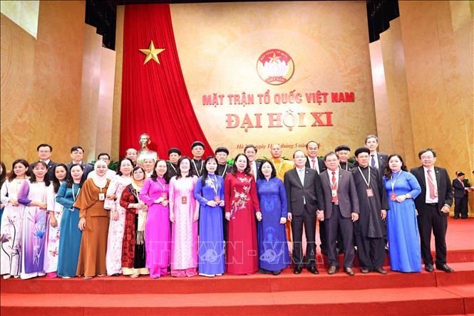 Bế mạc Đại hội đại biểu Mặt trận Tổ quốc Việt Nam lần thứ XI Bế mạc Đại hội đại biểu Mặt trận Tổ quốc Việt Nam lần thứ XI