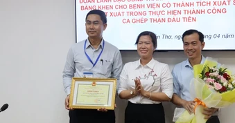 Bệnh viện Đa khoa TP Cần Thơ đón tin vui sau ca ghép thận đầu tiên