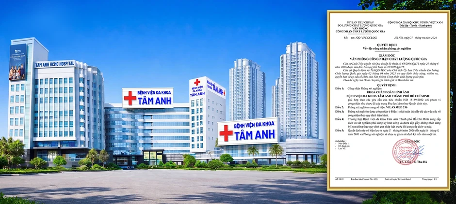 Bệnh viện Tâm Anh đạt chuẩn quốc gia ISO 15189:2022 về chẩn đoán hình ảnh Bệnh viện Tâm Anh đạt chuẩn quốc gia ISO 15189:2022 về chẩn đoán hình ảnh