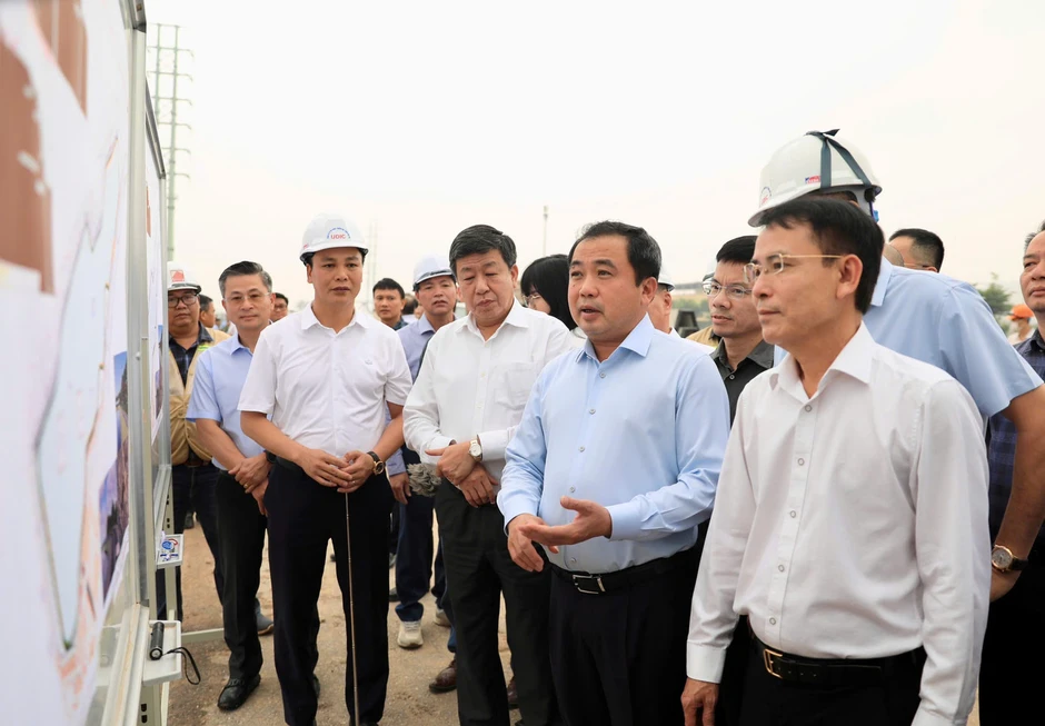 Bí thư Hà Nội kiểm tra thực địa , đẩy nhanh tiến độ dự án Hà Nội năm 2026 Bí thư Hà Nội kiểm tra thực địa , đẩy nhanh tiến độ dự án Hà Nội năm 2026
