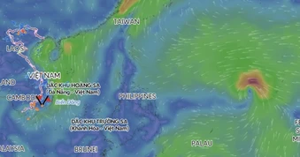 Biển Đông có khả năng sắp đón bão