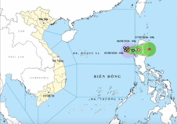 Biển Đông đón bão số 3 Kujira 2026 và ảnh hưởng đến Việt Nam Biển Đông đón bão số 3 Kujira 2026 và ảnh hưởng đến Việt Nam