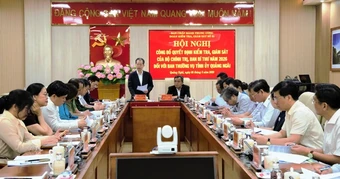 Bộ Chính trị công bố quyết định kiểm tra, giám sát với Ban thường vụ Tỉnh ủy Quảng Ngãi