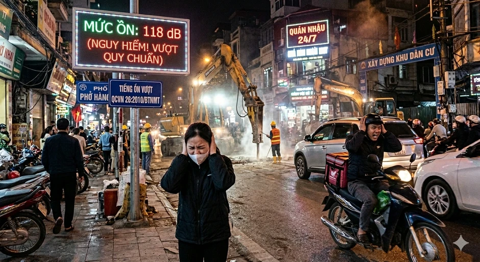 Bộ Công an đề xuất xử lý hình sự hành vi gây tiếng ồn vượt quy chuẩn Bộ Công an đề xuất xử lý hình sự hành vi gây tiếng ồn vượt quy chuẩn