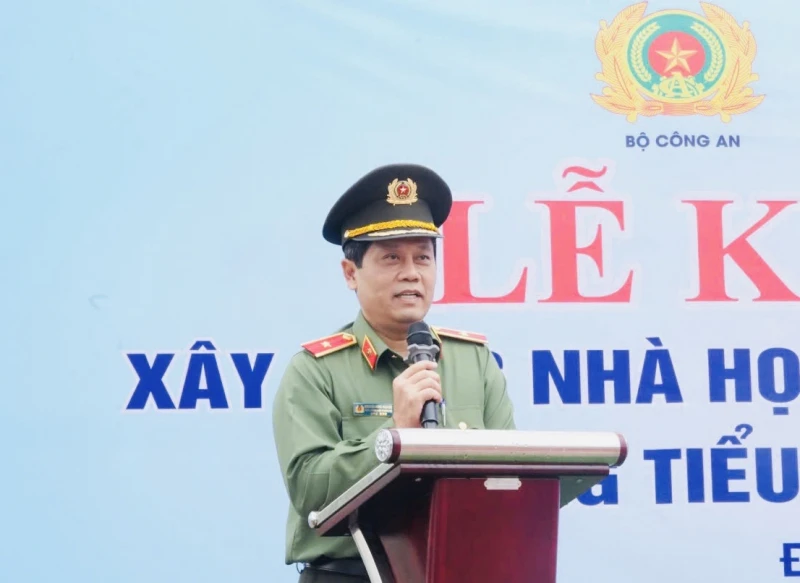 Bộ Công an phối hợp khởi công xây dựng Trường Tiểu học xã Yên Thành, Nghệ An Bộ Công an phối hợp khởi công xây dựng Trường Tiểu học xã Yên Thành, Nghệ An