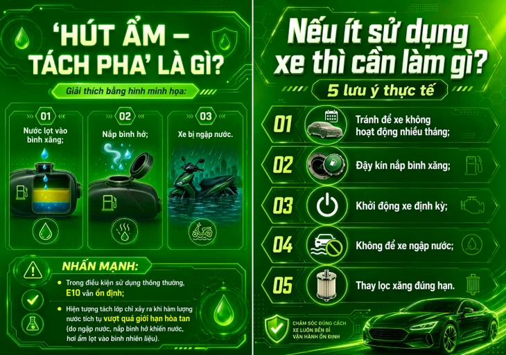 Bộ Công Thương nêu những loại xe cần lưu ý khi dùng E10, công bố cẩm nang xăng sinh học Bộ Công Thương nêu những loại xe cần lưu ý khi dùng E10, công bố cẩm nang xăng sinh học