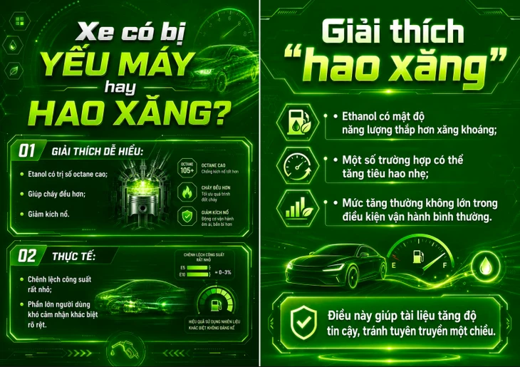 Bộ Công Thương nêu những loại xe cần lưu ý khi dùng E10, công bố cẩm nang xăng sinh học Bộ Công Thương nêu những loại xe cần lưu ý khi dùng E10, công bố cẩm nang xăng sinh học