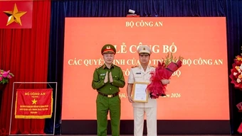 Bổ nhiệm Thiếu tướng Dương Đức Hải giữ chức vụ Cục trưởng Cục Cảnh sát PCCC và CNCH