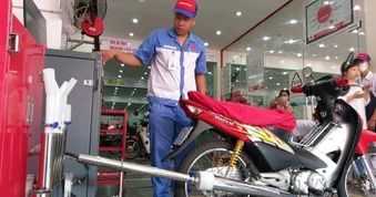 Bộ NN&MT kiến nghị Hà Nội xây dựng 400-500 cơ sở kiểm định khí thải xe máy