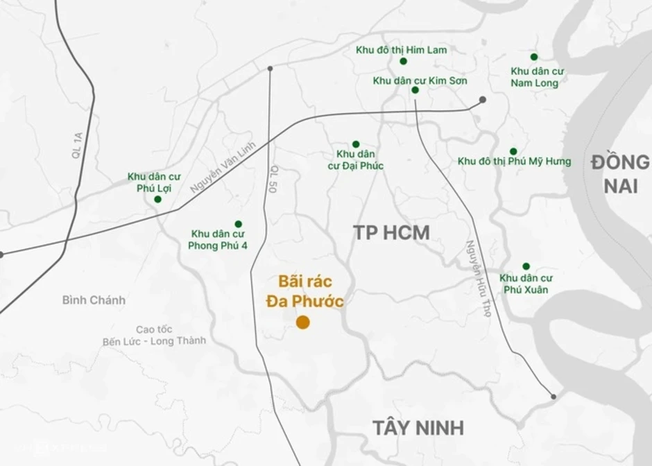 Bộ Nông nghiệp và Môi trường bác đề xuất nâng công suất bãi rác Đa Phước Bộ Nông nghiệp và Môi trường bác đề xuất nâng công suất bãi rác Đa Phước