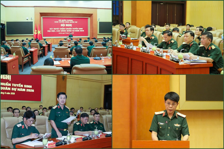 Bộ Quốc phòng công bố điểm chuẩn tuyển sinh Quân đội năm 2026 Bộ Quốc phòng công bố điểm chuẩn tuyển sinh Quân đội năm 2026