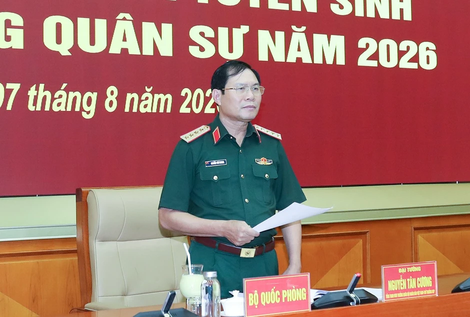 Bộ Quốc phòng công bố điểm chuẩn tuyển sinh Quân đội năm 2026 Bộ Quốc phòng công bố điểm chuẩn tuyển sinh Quân đội năm 2026