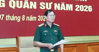 Bộ Quốc phòng công bố điểm chuẩn tuyển sinh Quân đội năm 2026