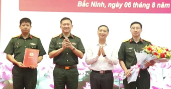 Bộ Quốc phòng thành lập Trung đoàn Bộ binh số 6 tại Bắc Ninh năm 2026