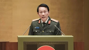 Bộ trưởng Lương Tam Quang và 24 ứng cử viên Công an nhân dân trúng cử đại biểu Quốc hội