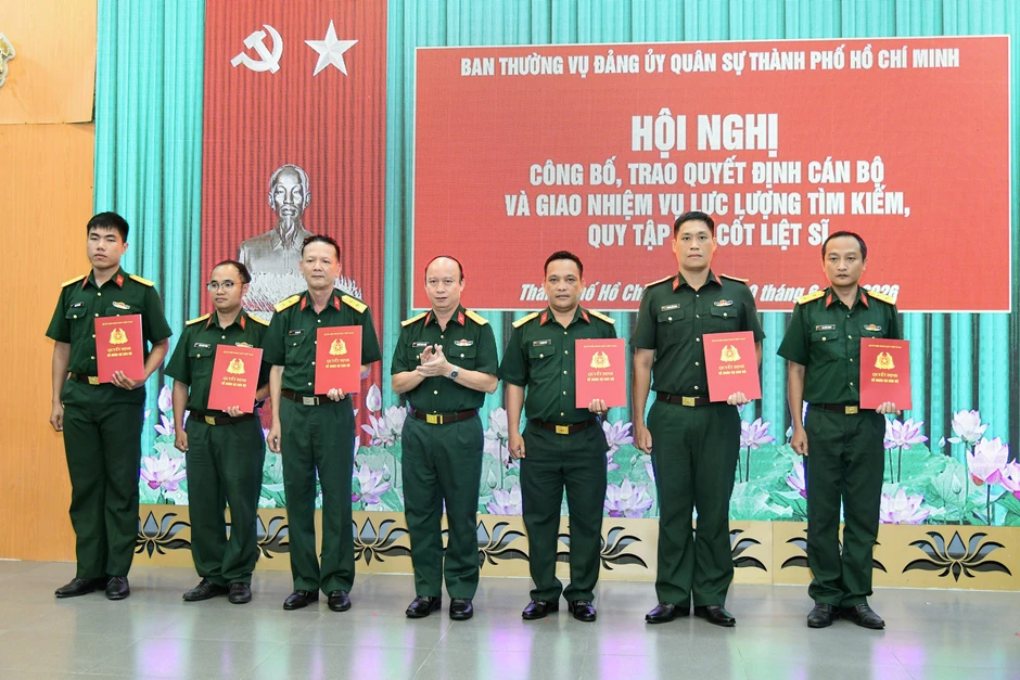 Bộ Tư lệnh TPHCM lập đội chuyên trách quy tập hài cốt liệt sĩ Bộ Tư lệnh TPHCM lập đội chuyên trách quy tập hài cốt liệt sĩ