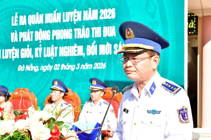 Bộ Tư lệnh Vùng Cảnh sát biển 2 ra quân huấn luyện năm 2026 Bộ Tư lệnh Vùng Cảnh sát biển 2 ra quân huấn luyện năm 2026