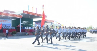 Bộ Tư lệnh Vùng Cảnh sát biển 2 ra quân huấn luyện năm 2026