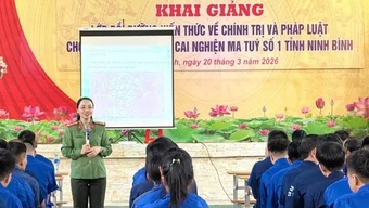 Bồi dưỡng kiến thức cho học viên cơ sở cai nghiện ma tuý