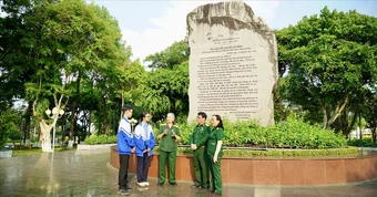 Bức thư 280 chữ của Bác Hồ trong khuôn viên trụ sở tỉnh ủy