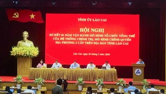 Bước tiến lớn sau 1 năm thực hiện mô hình chính quyền địa phương 2 cấp tại Lào Cai