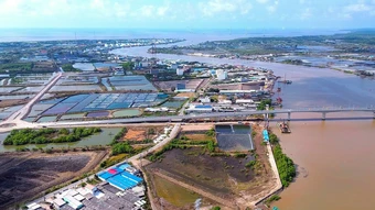 Cà Mau làm đường ven biển gần 56 km, nối tuyến Nam Sông Hậu