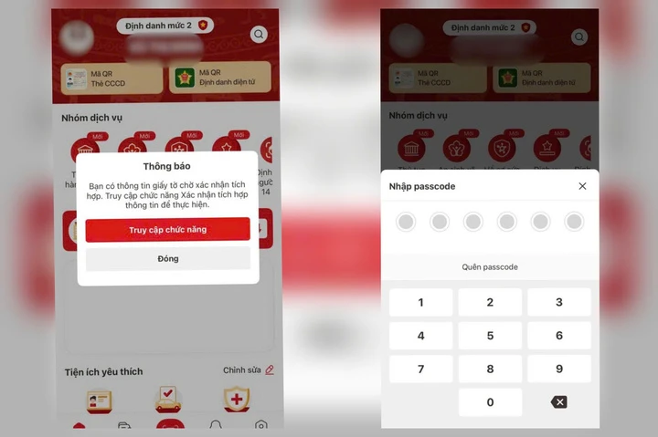 Các bước tự xác thực sim chính chủ trên ứng dụng VNeID Các bước tự xác thực sim chính chủ trên ứng dụng VNeID