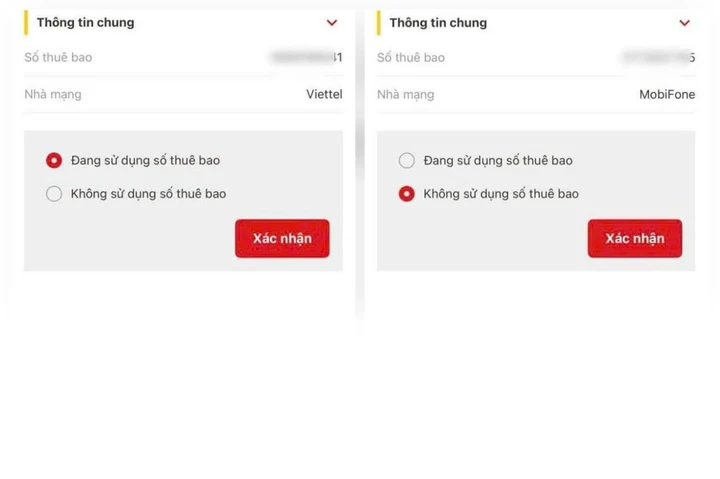 Các bước tự xác thực sim chính chủ trên ứng dụng VNeID Các bước tự xác thực sim chính chủ trên ứng dụng VNeID