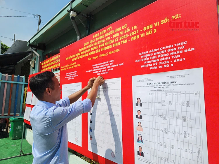 Các địa phương tại TP Hồ Chí Minh sẵn sàng cho ngày hội bầu cử 15/3 Các địa phương tại TP Hồ Chí Minh sẵn sàng cho ngày hội bầu cử 15/3