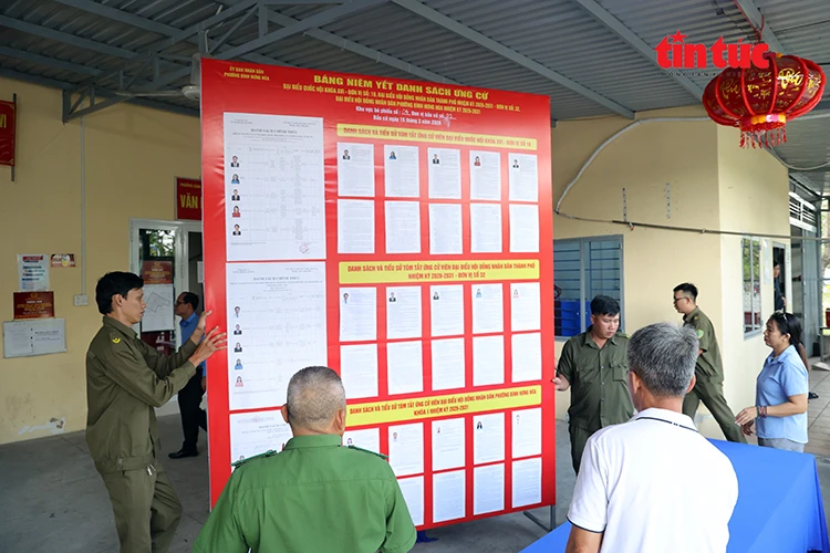 Các địa phương tại TP Hồ Chí Minh sẵn sàng cho ngày hội bầu cử 15/3 Các địa phương tại TP Hồ Chí Minh sẵn sàng cho ngày hội bầu cử 15/3