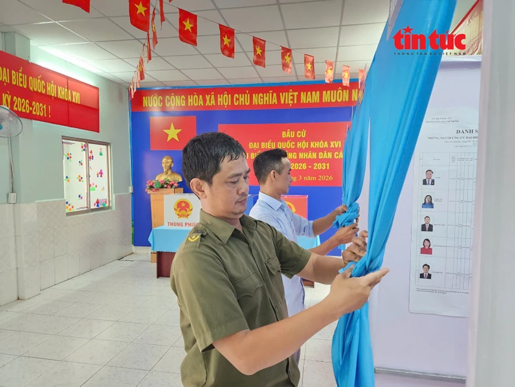 Các địa phương tại TP Hồ Chí Minh sẵn sàng cho ngày hội bầu cử 15/3 Các địa phương tại TP Hồ Chí Minh sẵn sàng cho ngày hội bầu cử 15/3