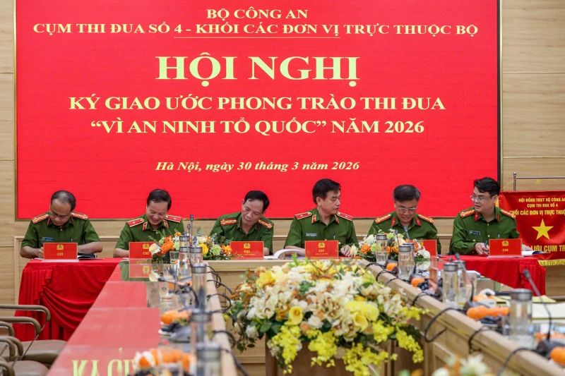 Các đơn vị Cụm thi đua số 4 bảo đảm đảm an ninh, trật tự ngay từ cơ sở