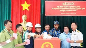 Các khu vực bỏ phiếu sớm đều đạt tỷ lệ cử tri đi bầu cao