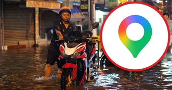 Cách dùng Google Maps tránh đường ngập, kẹt xe tại TP.HCM