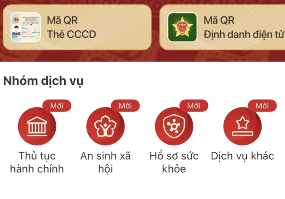 Cách tích hợp hưởng an sinh xã hội trên VNeID