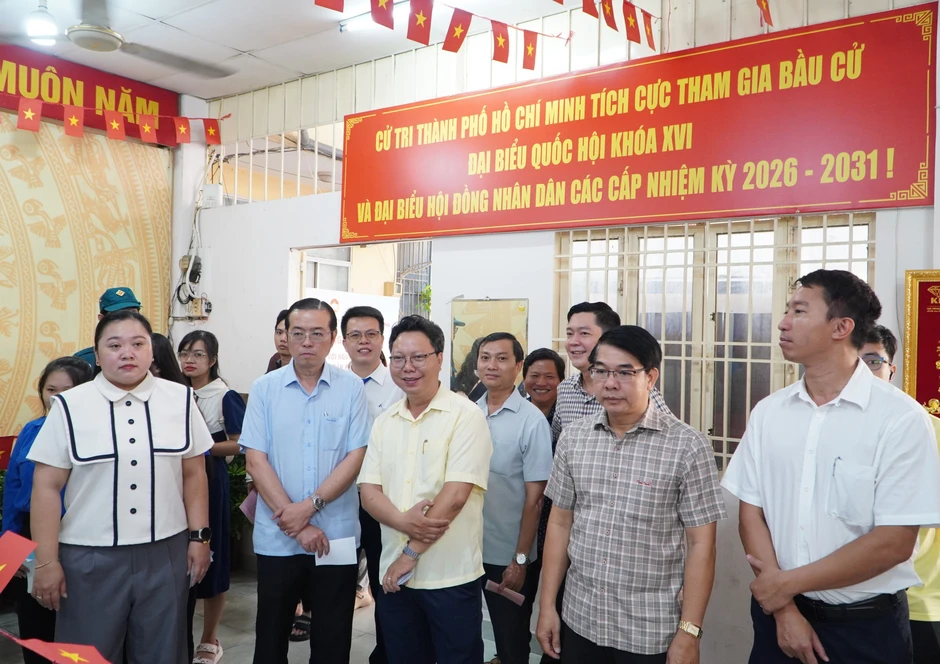 Cận cảnh buổi bầu cử thử nghiệm tại phường Diên Hồng, TPHCM Cận cảnh buổi bầu cử thử nghiệm tại phường Diên Hồng, TPHCM