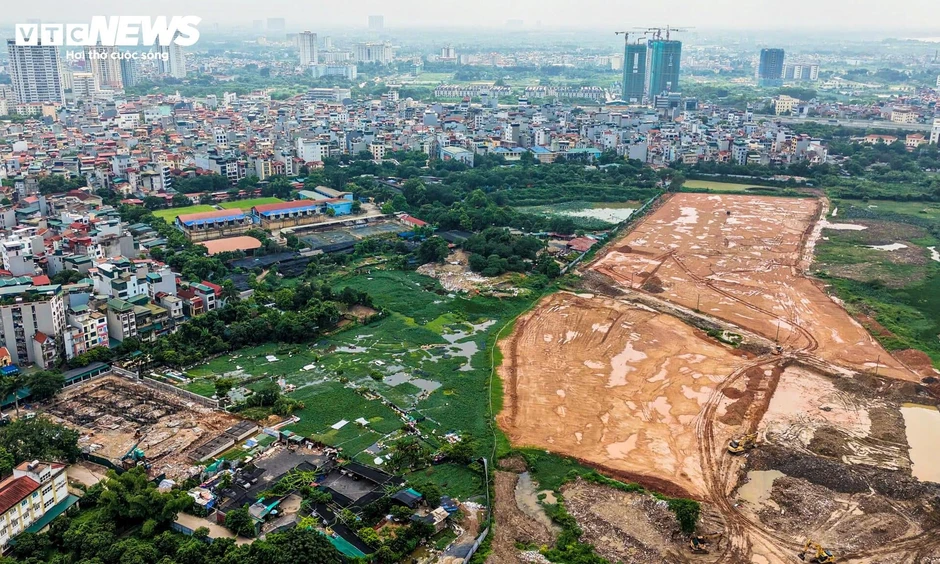 Cận cảnh khu vực xây depot rộng hơn 11 ha của tuyến metro gần 36.000 tỷ đồng ở Hà Nội Cận cảnh khu vực xây depot rộng hơn 11 ha của tuyến metro gần 36.000 tỷ đồng ở Hà Nội
