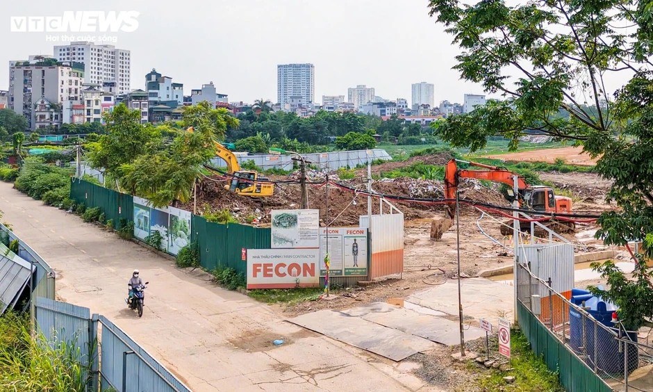 Cận cảnh khu vực xây depot rộng hơn 11 ha của tuyến metro gần 36.000 tỷ đồng ở Hà Nội Cận cảnh khu vực xây depot rộng hơn 11 ha của tuyến metro gần 36.000 tỷ đồng ở Hà Nội
