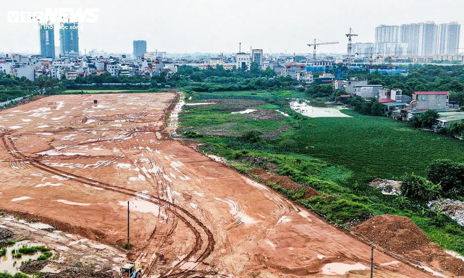 Cận cảnh khu vực xây depot rộng hơn 11 ha của tuyến metro gần 36.000 tỷ đồng ở Hà Nội Cận cảnh khu vực xây depot rộng hơn 11 ha của tuyến metro gần 36.000 tỷ đồng ở Hà Nội