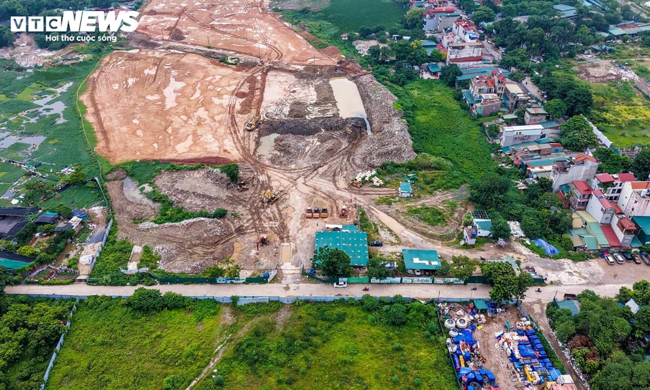 Cận cảnh khu vực xây depot rộng hơn 11 ha của tuyến metro gần 36.000 tỷ đồng ở Hà Nội Cận cảnh khu vực xây depot rộng hơn 11 ha của tuyến metro gần 36.000 tỷ đồng ở Hà Nội