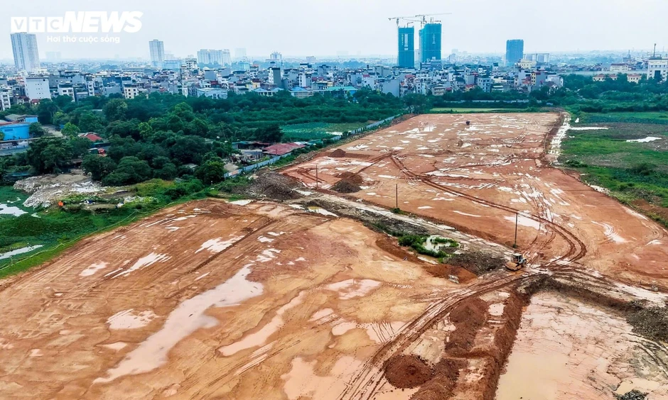 Cận cảnh khu vực xây depot rộng hơn 11 ha của tuyến metro gần 36.000 tỷ đồng ở Hà Nội Cận cảnh khu vực xây depot rộng hơn 11 ha của tuyến metro gần 36.000 tỷ đồng ở Hà Nội