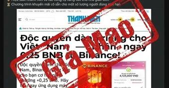 Cảnh báo tài khoản Facebook mạo danh Báo Thanh Niên để quảng bá tiền ảo