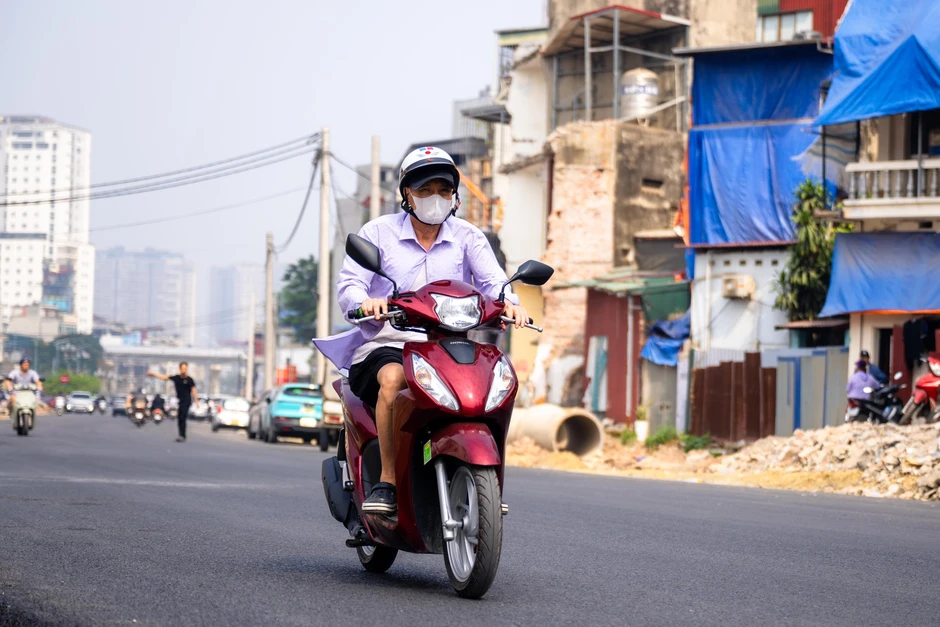 Cảnh tượng giao thông Hà Nội thông thoáng hơn Sau thông xe Vành đai 2 , 5 Cảnh tượng giao thông Hà Nội thông thoáng hơn Sau thông xe Vành đai 2 , 5