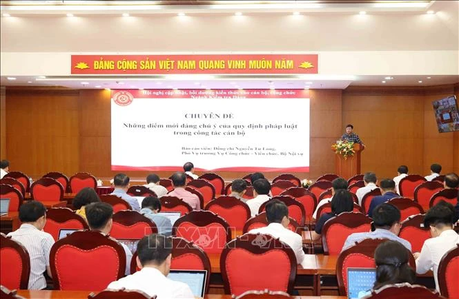Cập nhật kiến thức cho cán bộ, công chức Ngành Kiểm tra Đảng Cập nhật kiến thức cho cán bộ, công chức Ngành Kiểm tra Đảng