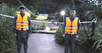 Cầu dân sinh sập do mưa lớn, 8 hộ dân ở Lâm Đồng bị cô lập