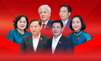 Chân dung 6 Phó Chủ tịch Quốc hội khóa mới